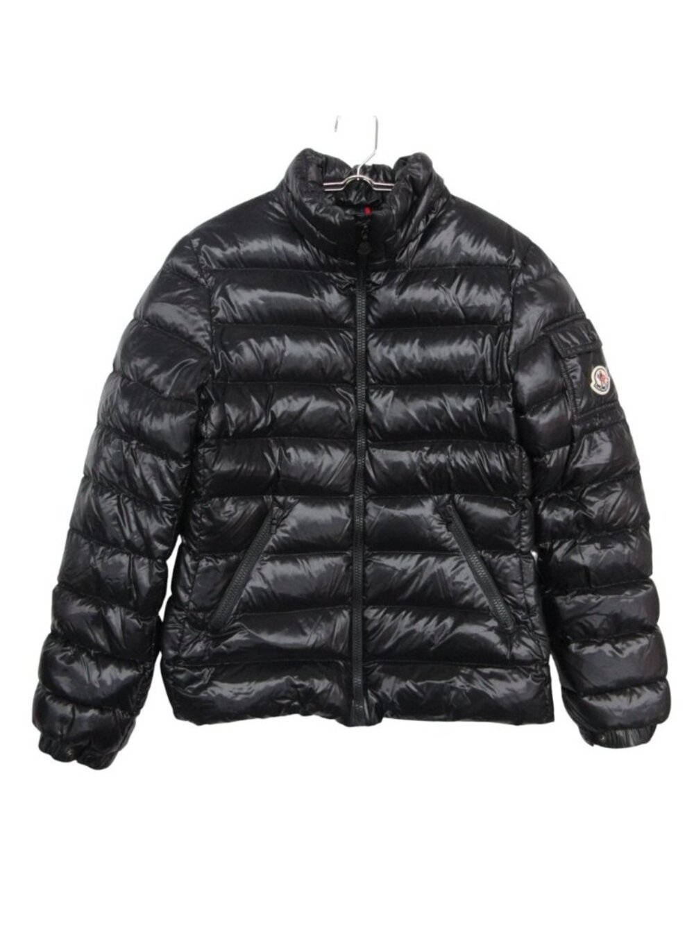 Moncler Down Jacket Bady Short Length Hood Missing Black 14